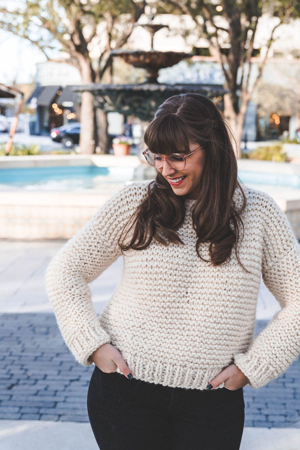 Simple Knit Sweater – Sewrella Patterns